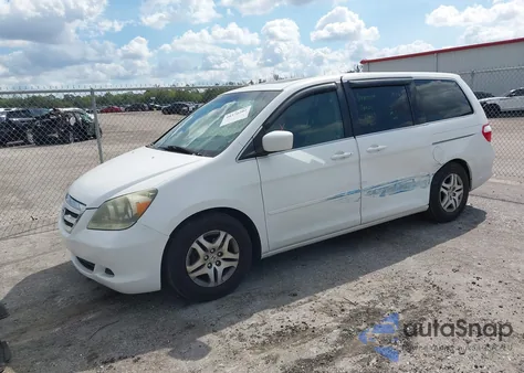 2006 Honda Odyssey Ex-L from USA, damaged, VIN 5FNRL38786B428474